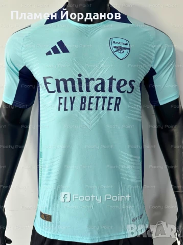 Футболна тениска Арсенал - 2025/2026 Arsenal, снимка 10 - Футбол - 51237138