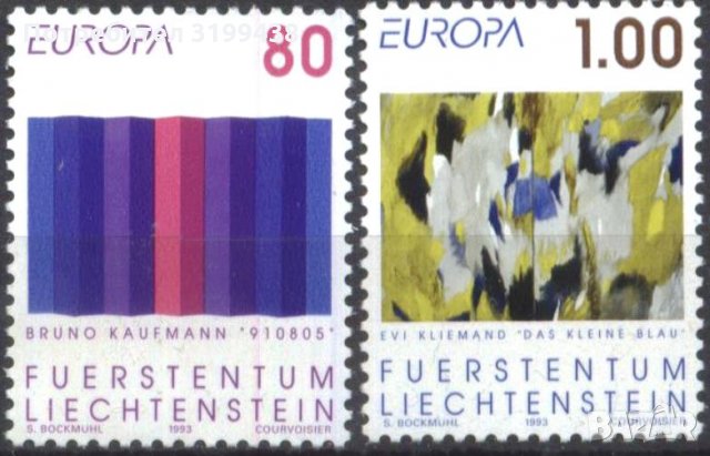 Чисти марки Европа СЕПТ 1993 от Лихтенщайн