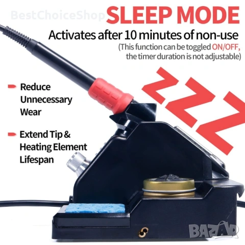 поялна станция YIHUA 926LED-IV EVO 110W - поялник, снимка 10 - Друга електроника - 53659207