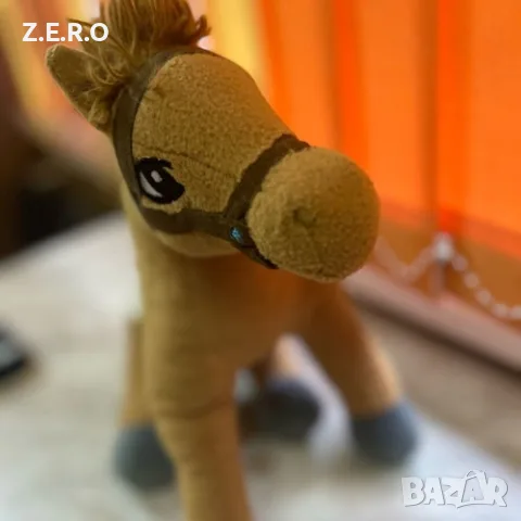 Плюшен стоящ кон Амадеус като ново, 34 см от Bibi & Tina, снимка 11 - Плюшени играчки - 56119583