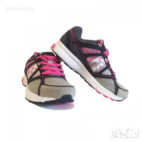 Дамски маратонки Karrimor Tempo 4 jersey, сив/розов, снимка 4 - Маратонки - 33914730