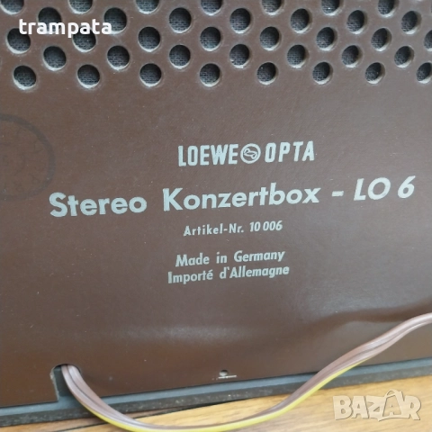 НАЙ ДОБРАТА ОФЕРТА Vintage Ретро радио Löwe + тонколони , снимка 8 - Радиокасетофони, транзистори - 52801222