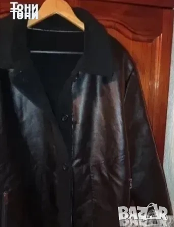 SHEIN Оригинал Ново Кожено Дамско Топло Яке с Яка 2XL , снимка 2 - Якета - 53488828