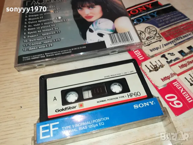 ГЛОРИЯ-КАСЕТА ЗАПИС ОТ ЦД 0104251343, снимка 3 - CD дискове - 49723839
