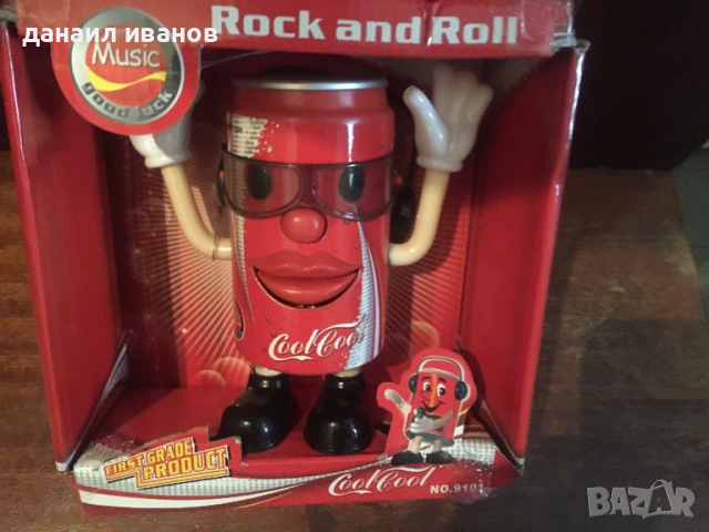 Музикална кутия тип кенче на cool cool/coca cola, снимка 1 - Колекции - 36309469