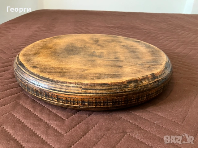 Дървена седалка от трикрако зъболекарско столче