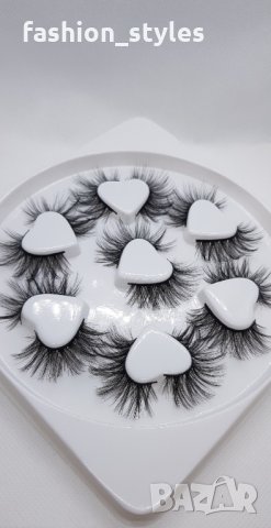 4D Мигли естествен косъм, снимка 1