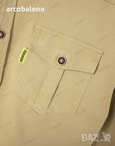 Ежедневна мъжка модна бизнес риза с дълъг ръкав, 6цвята , снимка 5 - Ризи - 48614864