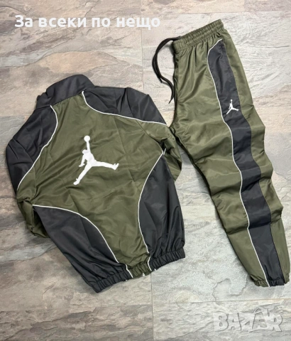 Nike🔝Nike Jordan Мъжки Шушляков Спортен Комплект🔝Мъжки Шушляков Спортен Екип - 5 Цвята Код NGHSP20, снимка 2 - Спортни дрехи, екипи - 53690555