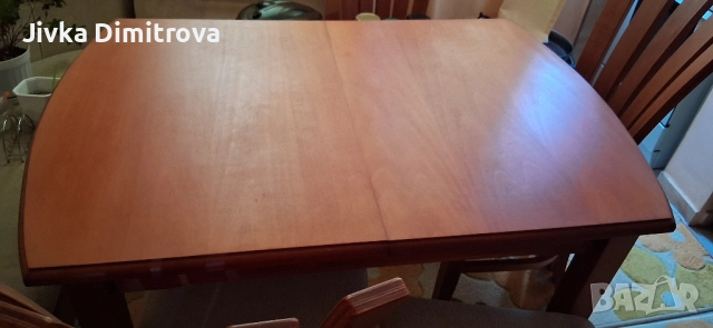 Трапезно маса с четири стола.Може и коментар на цената. , снимка 6 - Маси - 51940551