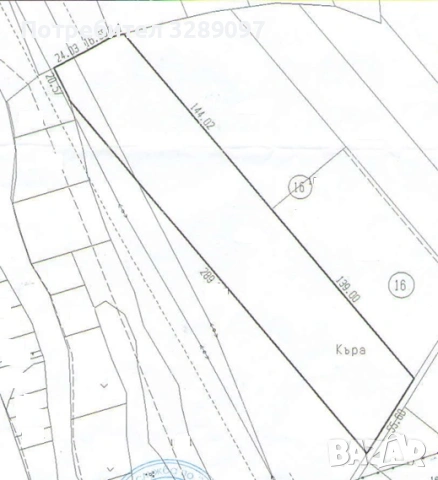 Поземлен имот (зем. земя) с площ 15.749 дка в земл. на с. Ново село, обл. Стара Загора, снимка 2 - Земеделска земя - 53710628