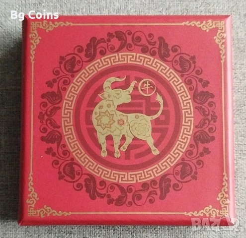 Сребро 1 OZ 2021 БИК, снимка 3 - Нумизматика и бонистика - 41645626