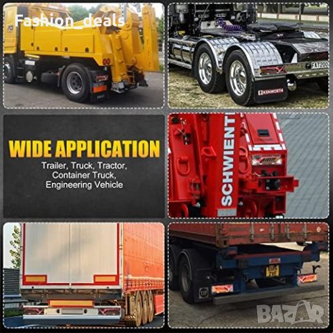 Нови  57 LED задни светлини за камион ремарке трактор 1 чифт, снимка 6 - Аксесоари и консумативи - 41790281