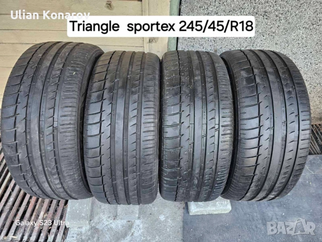 Летни гуми Triangle Sportex 245/45/R18, снимка 2 - Гуми и джанти - 53836510