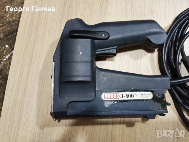 Ел такер Novus J 100, снимка 2 - Други инструменти - 42676357
