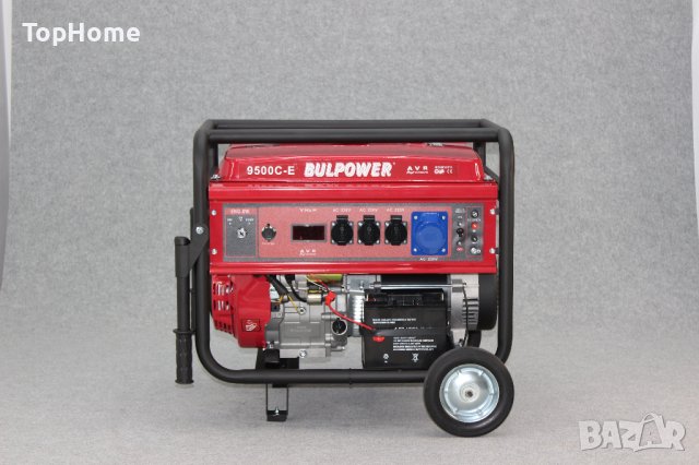 Генератор За Ток Газ-Бензин BULPOWER 8.5kW - Монофазен , снимка 2 - Генератори - 41139546