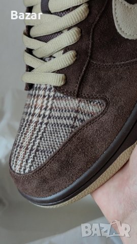 Nike Dunk Dark Mocha Нови Оригинални Мъжки Обувки Кецове Маратонки Размер 43 Номер 27.5см Кафяви, снимка 2 - Спортно елегантни обувки - 42215753