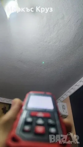 Лазерна ролетка 50м. USB 2700mAh Li-mh,зелен лъч, снимка 5 - Измервателни инструменти - 48521096