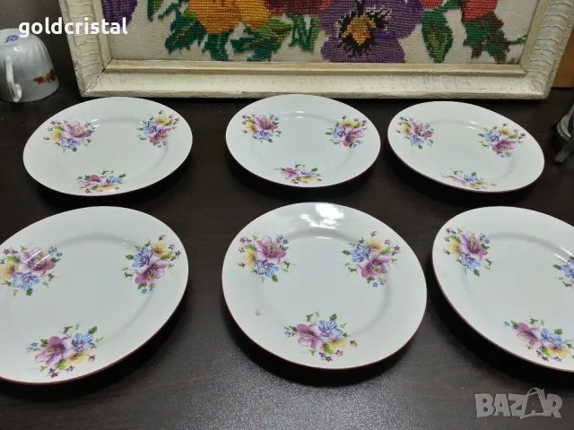 Стар български порцелан чинии 
