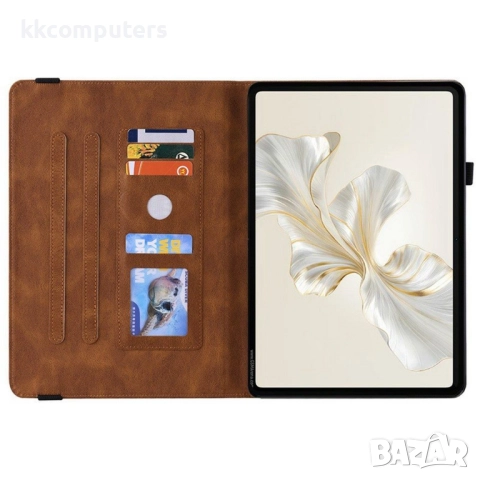 Кожен калъф с Протектор за Honor Pad X9a / X9 Pro, Дизайн пеперуда- 6 цвята, снимка 7 - Калъфи, кейсове - 52331852