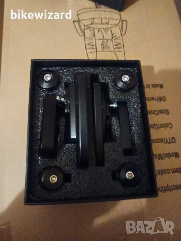 Чифт огледала 22 мм. захват за мотор НОВИ, снимка 4 - Части - 52124735