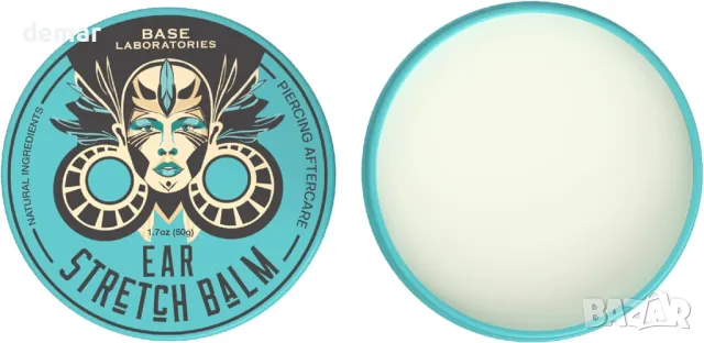 BASE LABORATORIES Балсам за разтягане на ушите с масло от ший и евкалиптово масло, 3 х 50 гр, снимка 6 - Други - 49244701