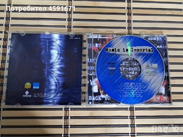  Music Is Immortal - Mixed And Mashed By Rockers Hi Fi, снимка 2 - CD дискове - 51738668