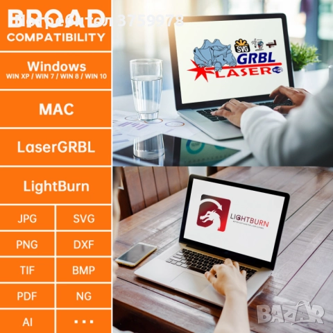 Sculpfun S9 Лазерна Гравираща Машина, снимка 6 - Друго - 52749190