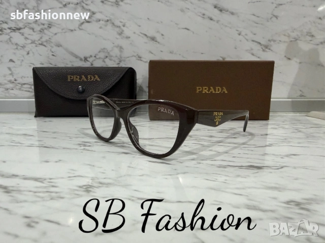 Prada рамка за очича с лого, снимка 2 - Слънчеви и диоптрични очила - 53565811