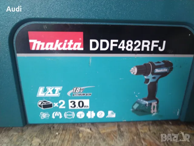Куфар за инструменти  Подходящ винтоверт или други   MAKITA DDF482RFJ, снимка 14 - Куфари с инструменти - 49762060