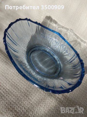 стъклена бонбониера, снимка 2 - Антикварни и старинни предмети - 41725016