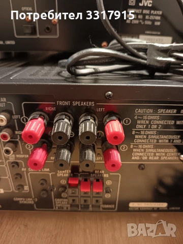 Ресийвър JVC RX-816R и CD Player JVC XL-Z574 -, снимка 4 - Ресийвъри, усилватели, смесителни пултове - 53788048