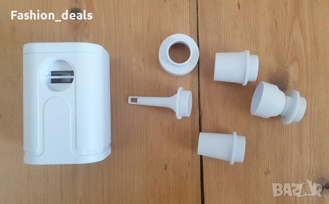 Нова Електрическа въздушна помпа за надуваеми предмети/1600mAh Топки Матраци , снимка 8 - Други спортове - 41519662