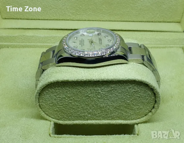 Rolex Datejust 36mm Steel Silver Dial Star-Shaped Diamond Automatic Дамски Различни Варианти, снимка 9 - Дамски - 48183099