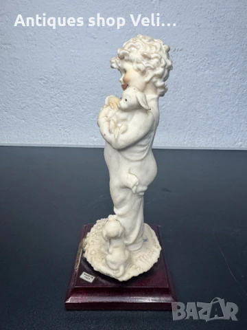 Порцеланова фигура CAPO DI MONTE №7056 , снимка 2 - Антикварни и старинни предмети - 50699154