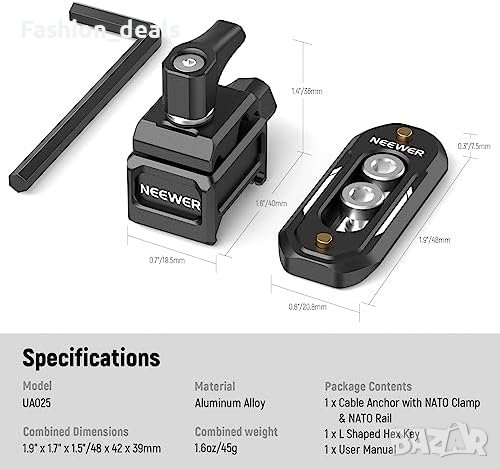 Нова HDMI кабелна регулируема скоба за клетка на камера , снимка 6 - Чанти, стативи, аксесоари - 41790034