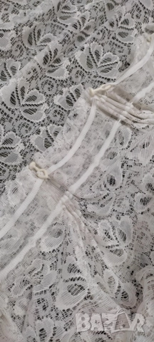 Дантелено перде* С перделък* Готово за окачване, снимка 4 - Пердета и завеси - 52596767