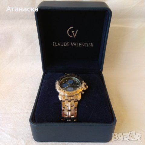 Claude Valentini Superior Sports , чисто нов английски дизайнерски часовник, снимка 7 - Мъжки - 25504455