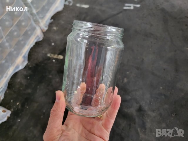 Стъклени буркани 720 мл. с винт - чисто НОВИ, снимка 3 - Буркани, бутилки и капачки - 41603132
