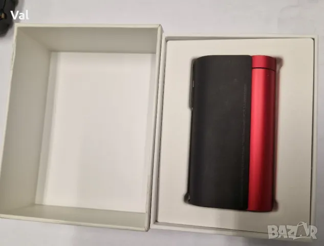 GLO HYPER X2 - Електронно устройство за нагряване  BLACK/RED (A5), снимка 2 - Друга електроника - 48278300