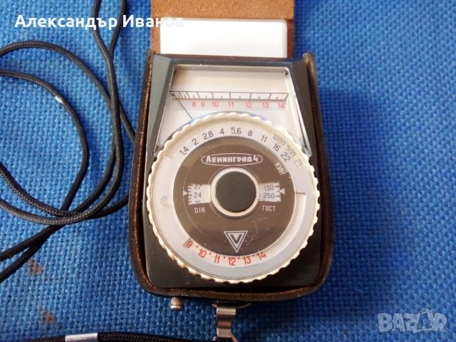 Стар светломер Ленинград 4, снимка 2 - Антикварни и старинни предмети - 53666475