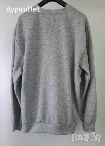 Slazenger SL FLC - Мъжки пуловер дълъг ръкав, сиво, размер - XXXL ., снимка 2 - Спортни дрехи, екипи - 39542314