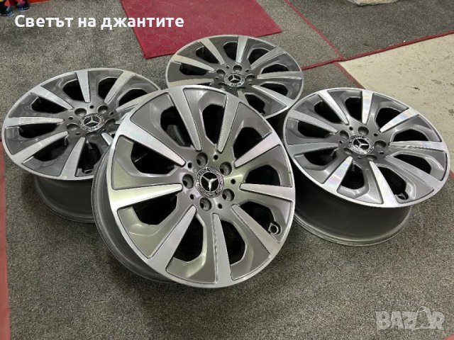 Джанти 17 Цола 5х112 Mercedes S Klass E Klass GLK C Klass ML original , снимка 4 - Гуми и джанти - 48249806
