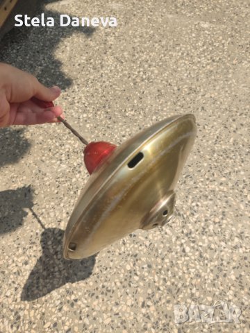 Ретро играчка метален пумпал, снимка 2 - Колекции - 41526449