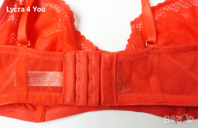 PRIMARK 75B качествен червен сутиен с меки чашки, снимка 10 - Бельо - 51968647