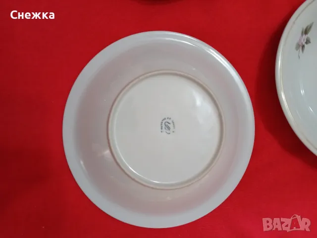 4 броя чинии за супа, снимка 2 - Чинии - 49299225