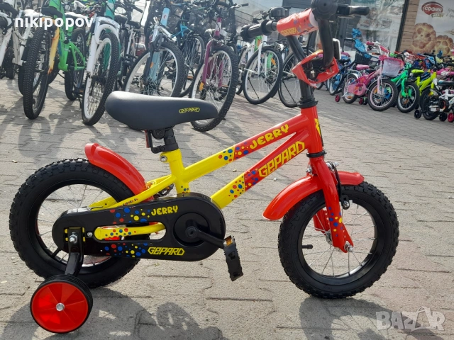 GEPARD Велосипед 12" JERRY червен