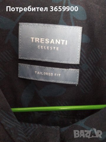Мъжка риза Tresanti Seleste, 16/42, снимка 3 - Ризи - 40696445