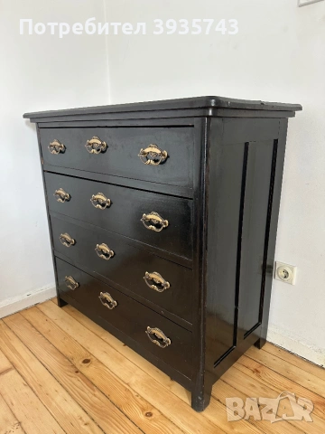 Скрин Шкаф Античен дъбов масивен , снимка 2 - Скринове - 53144507