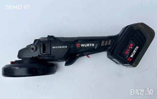 Wurth AWS 18-125 P COMPACT - Безчетков ъглошлайф 2x18V 4.0Ah M-Cube, снимка 2 - Други инструменти - 47973872